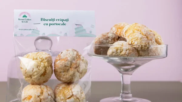 Biscuiti crapati cu portocale Kron Cakes Cafe Brasov